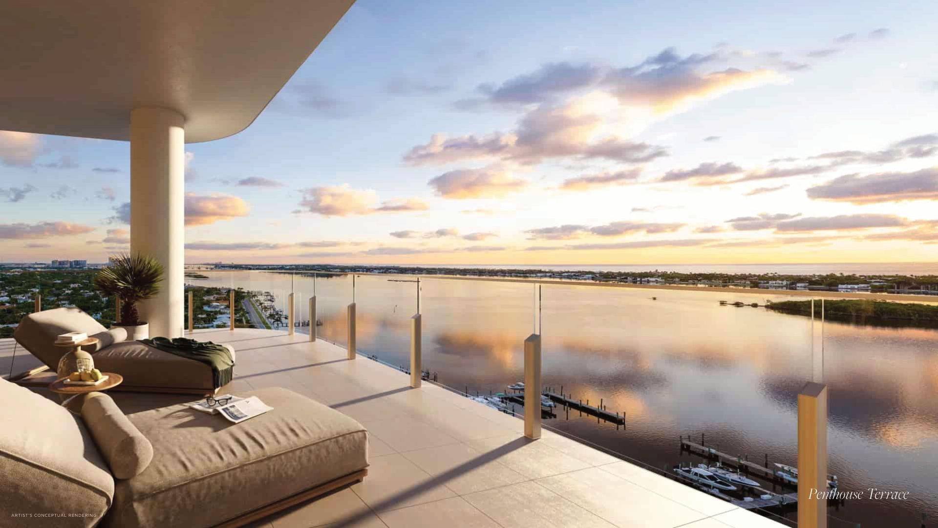 Penthouse terrace